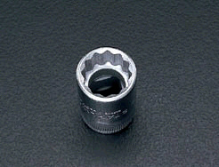 1/4"sqx 1/2" ソケット