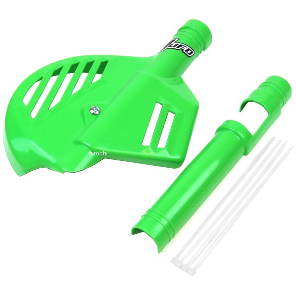 フロントディスクカバー 95年-06年 KDX220R/200 KXグリーン