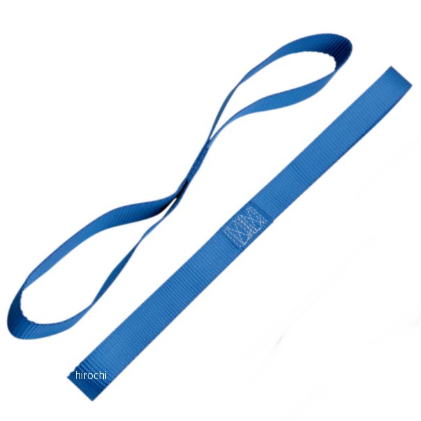 幅1インチ(25mm)x18インチ(457mm) ソフト タイ 青 (左右ペア)