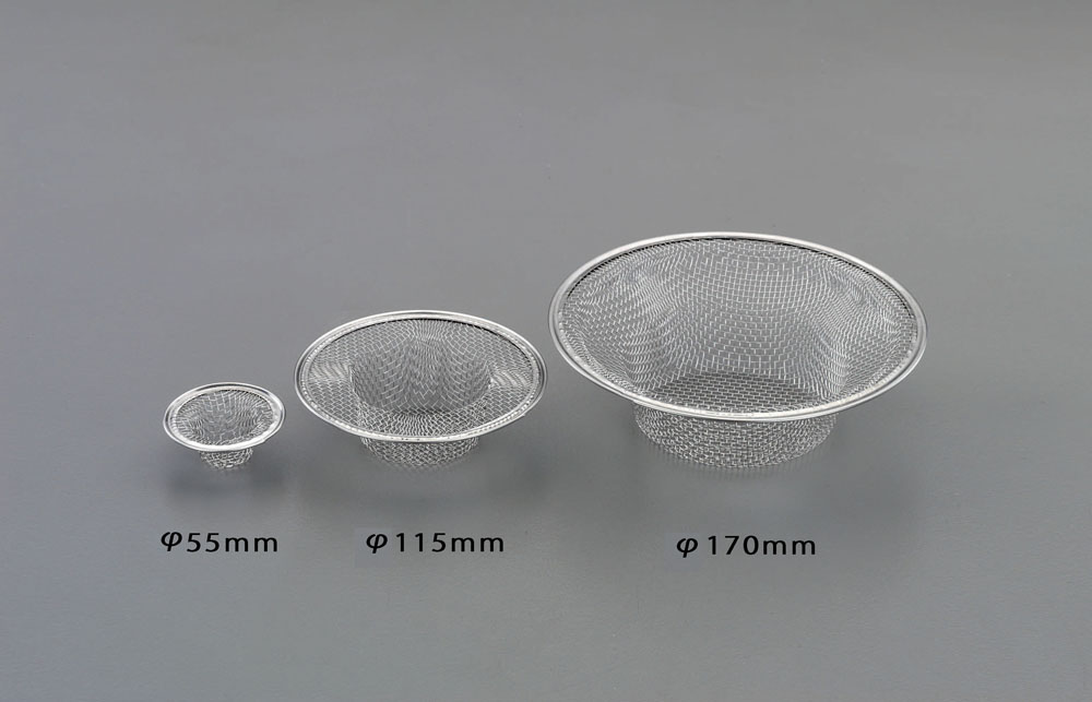 φ115/0.42/8メッシュ こし網(ステンレス製)