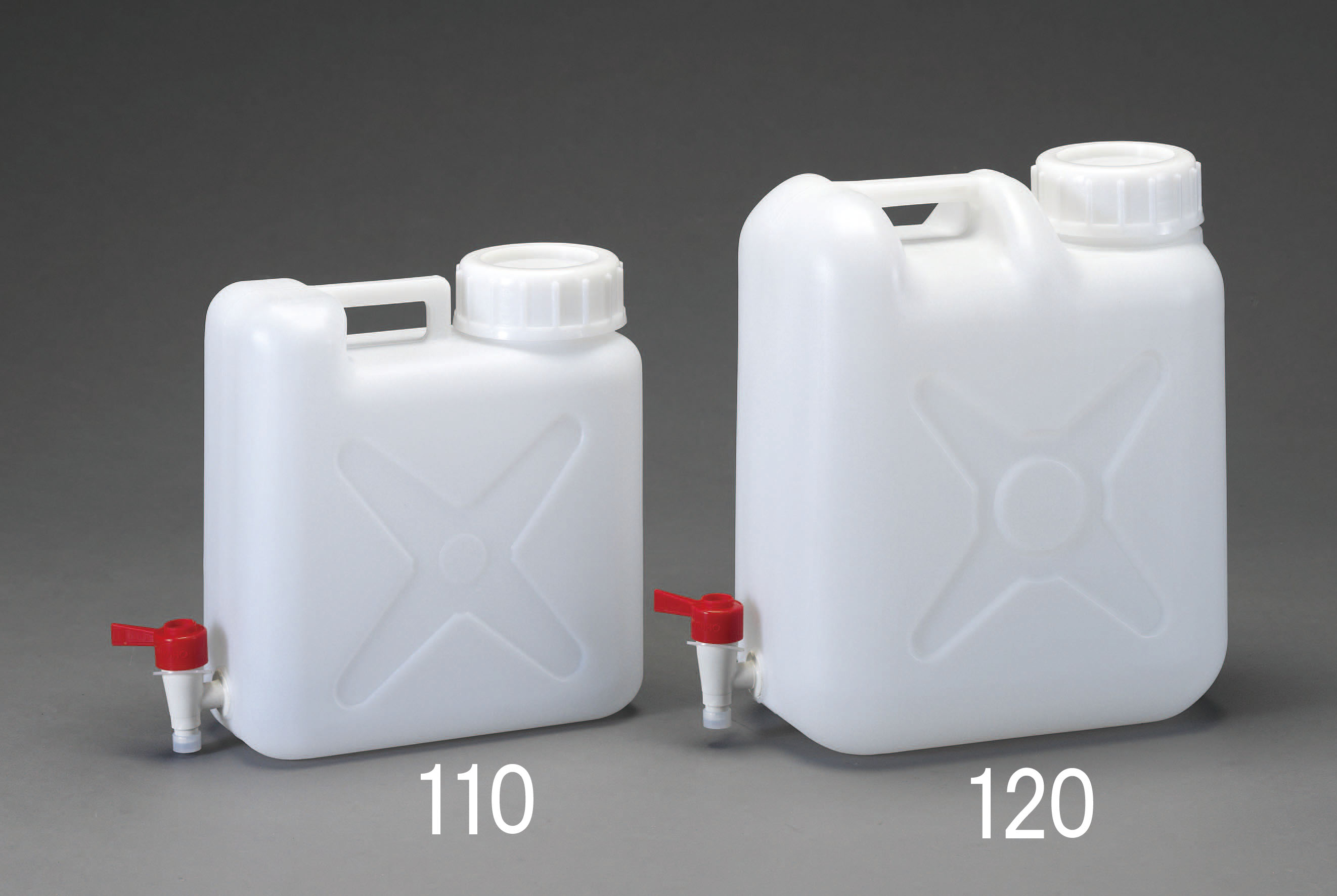 10L 広口ポリタンク(ケミカルコック付)