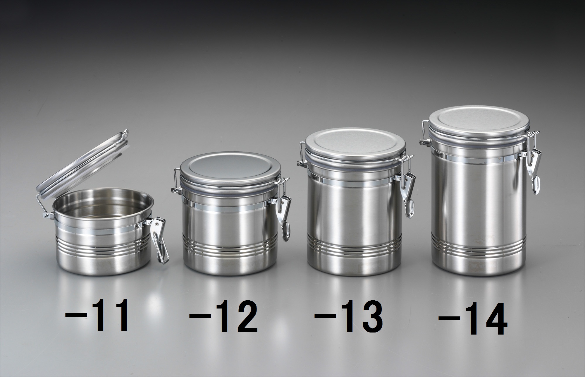 127x 95mm/0.85L 密閉容器(ステンレス製)