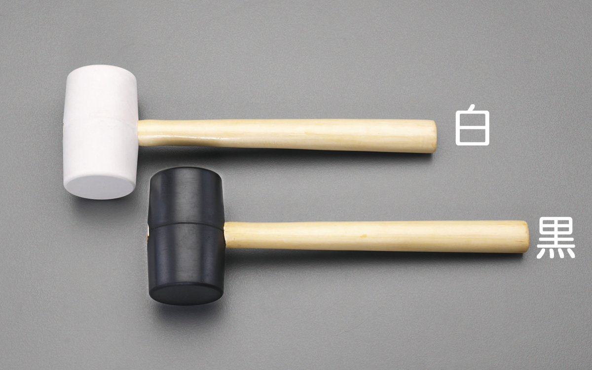 340g/52mm ゴムハンマー