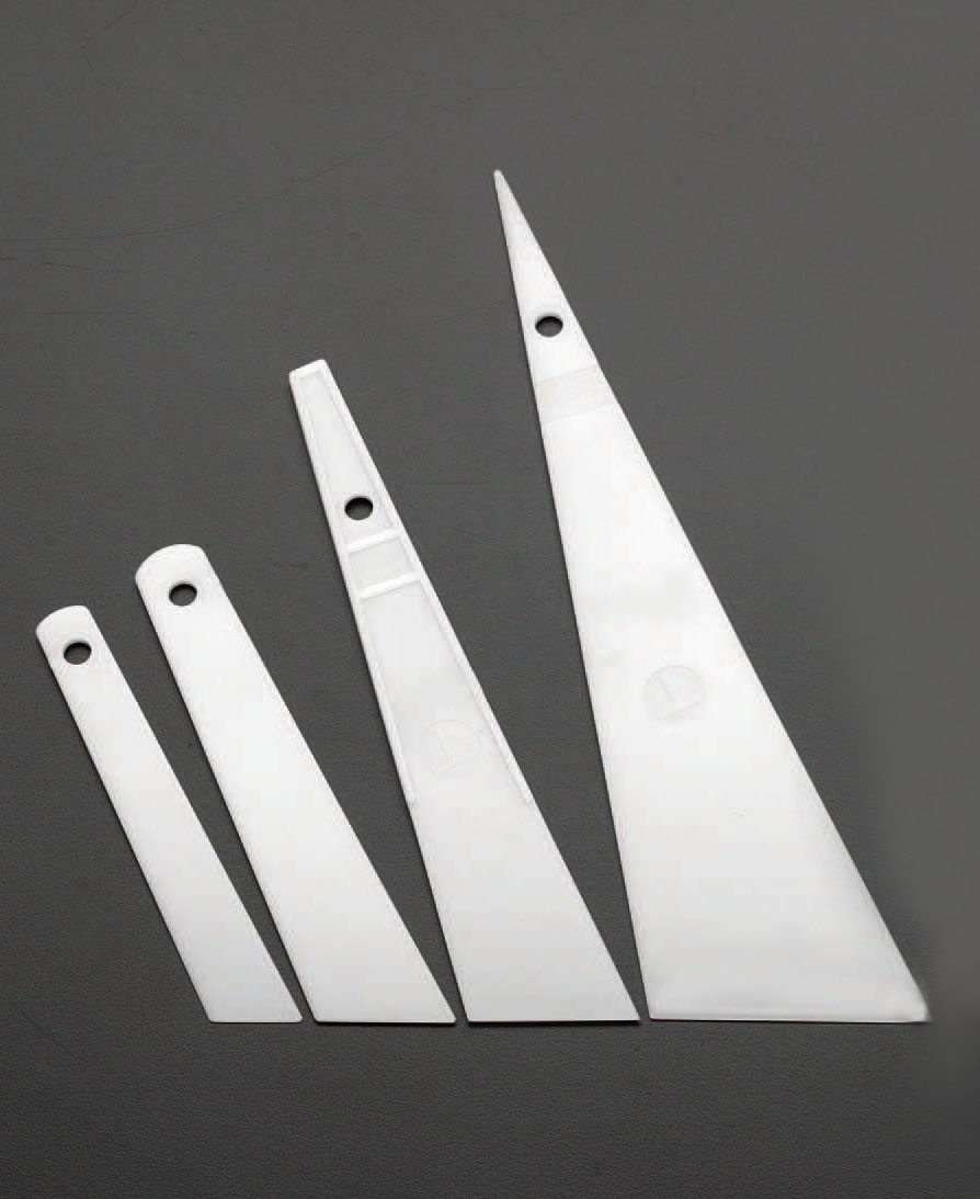 4本組 パテべらセット(プラスチック製)