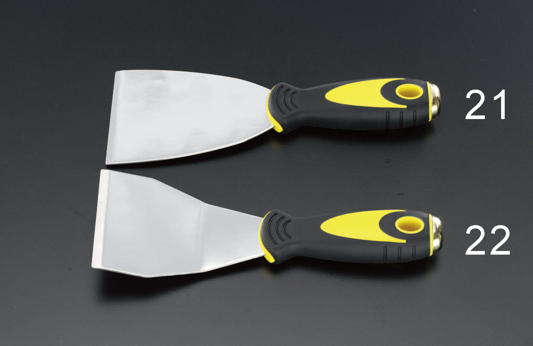 80mm スクレーパー(直/ステンレス製)