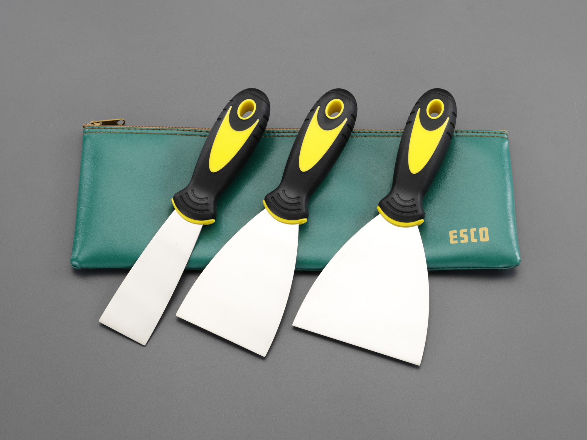 3本組 パテべラセット(ステンレス/軟)