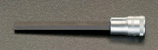 3/8"sqx 5mm/100mm HEX ビットソケット