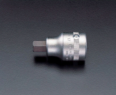 1/2"sqx7/32"/60mm HEX ビットソケット