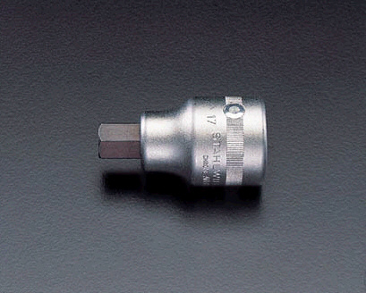 1/2"sqx 5/8"/60mm HEX ビットソケット