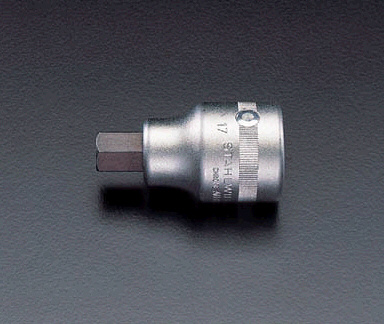 1/2"sqx19mm/60mm HEX ビットソケット