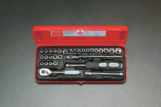 1/4"sq ソケットレンチセット