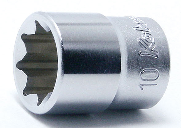 1/4"sqx10mm ソケット(8角)