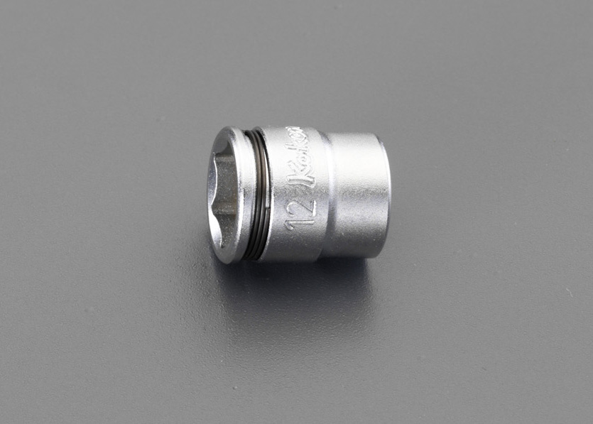 1/4"sqx12mm ナットグリップソケット