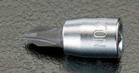 1/4"sq/#1 + ビットソケット