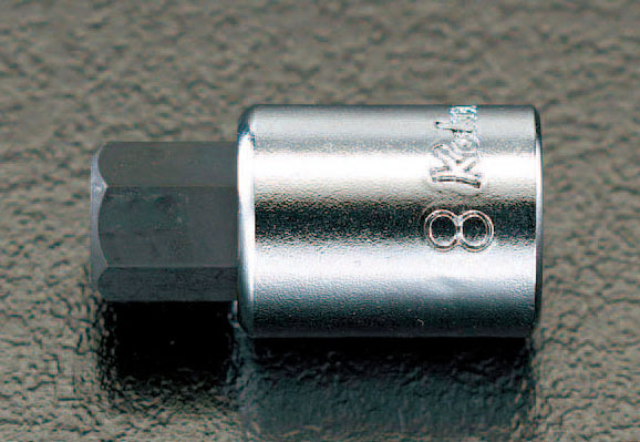 1/4"sqx 2 mm IN HEX ソケット