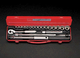 3/8"sq ソケットレンチセット