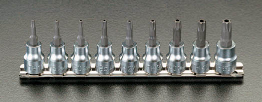 3/8"sq Torx ビットソケットセット