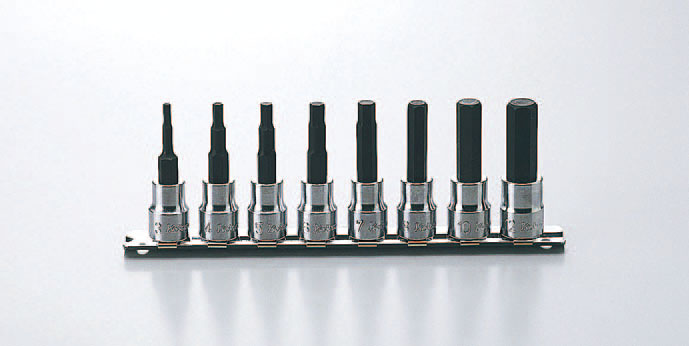 3/8"sqINHEX ビットソケットセット