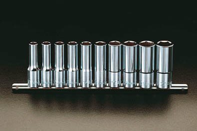 1/2"sq/10 - 22mm ディープソケットセット