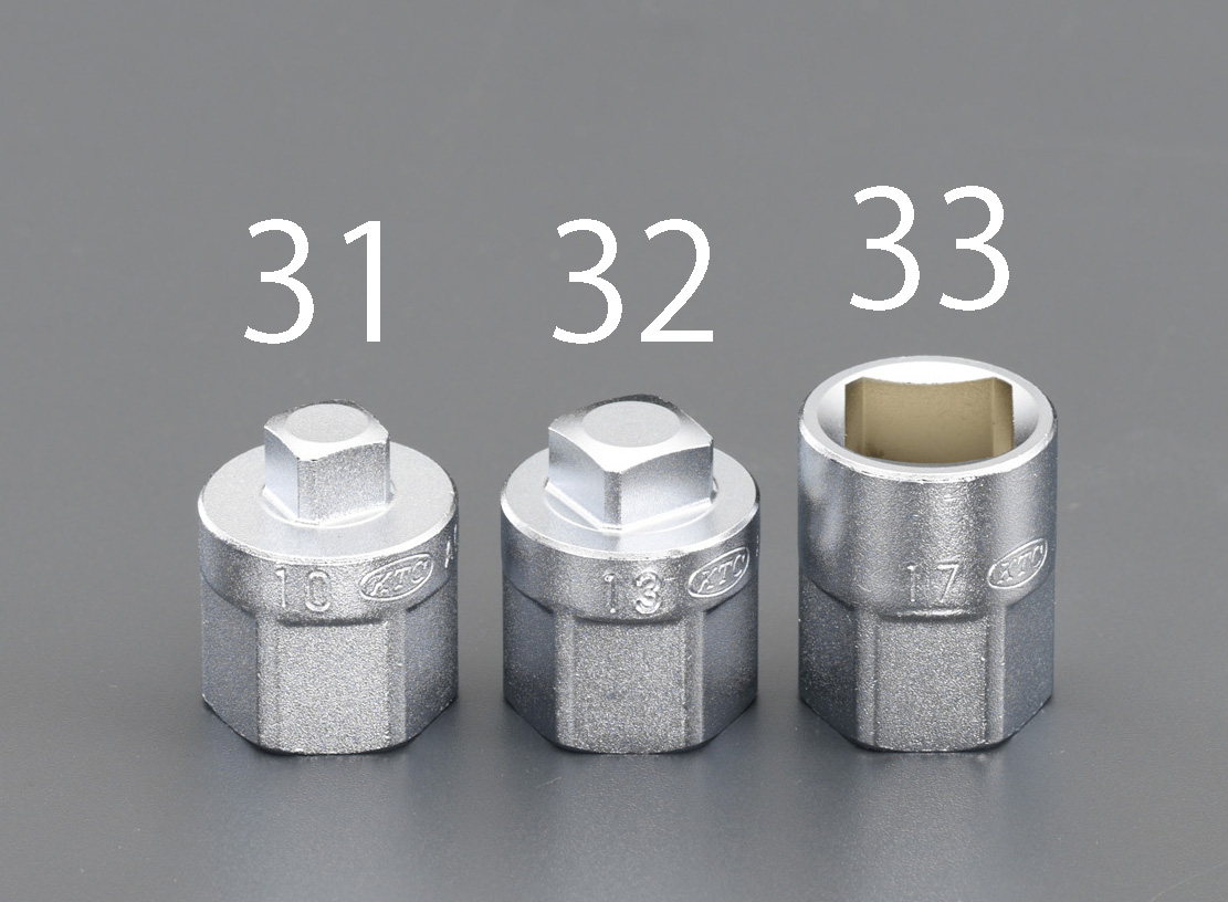 1/2"sqx10.5mm ドレンプラグソケット