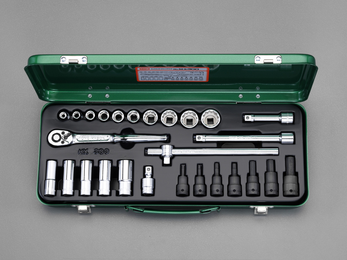 3/8"sq ソケットレンチセット