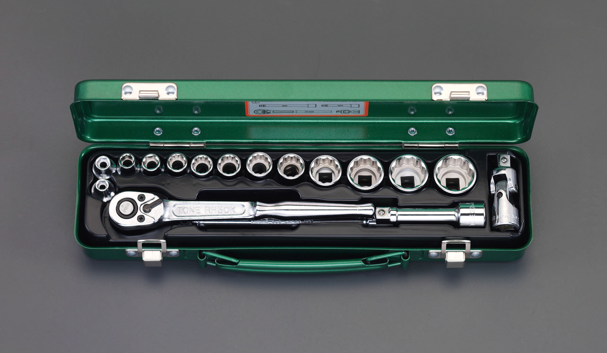 3/8"sq ソケットレンチセット