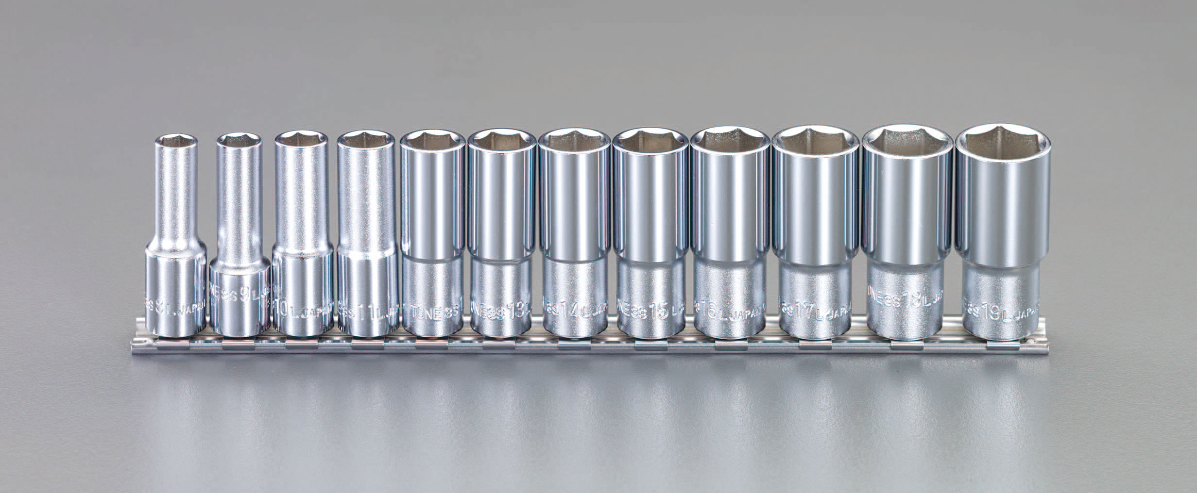 3/8"sq ディープソケットセット