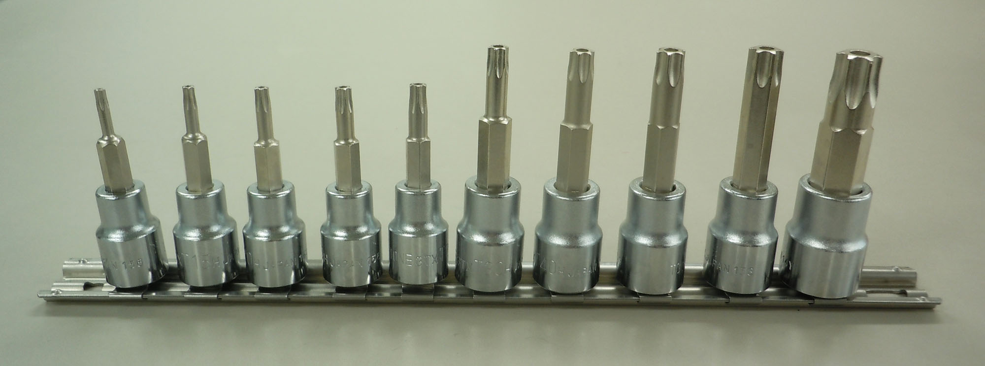 3/8"sq トルクスビットソケットセット