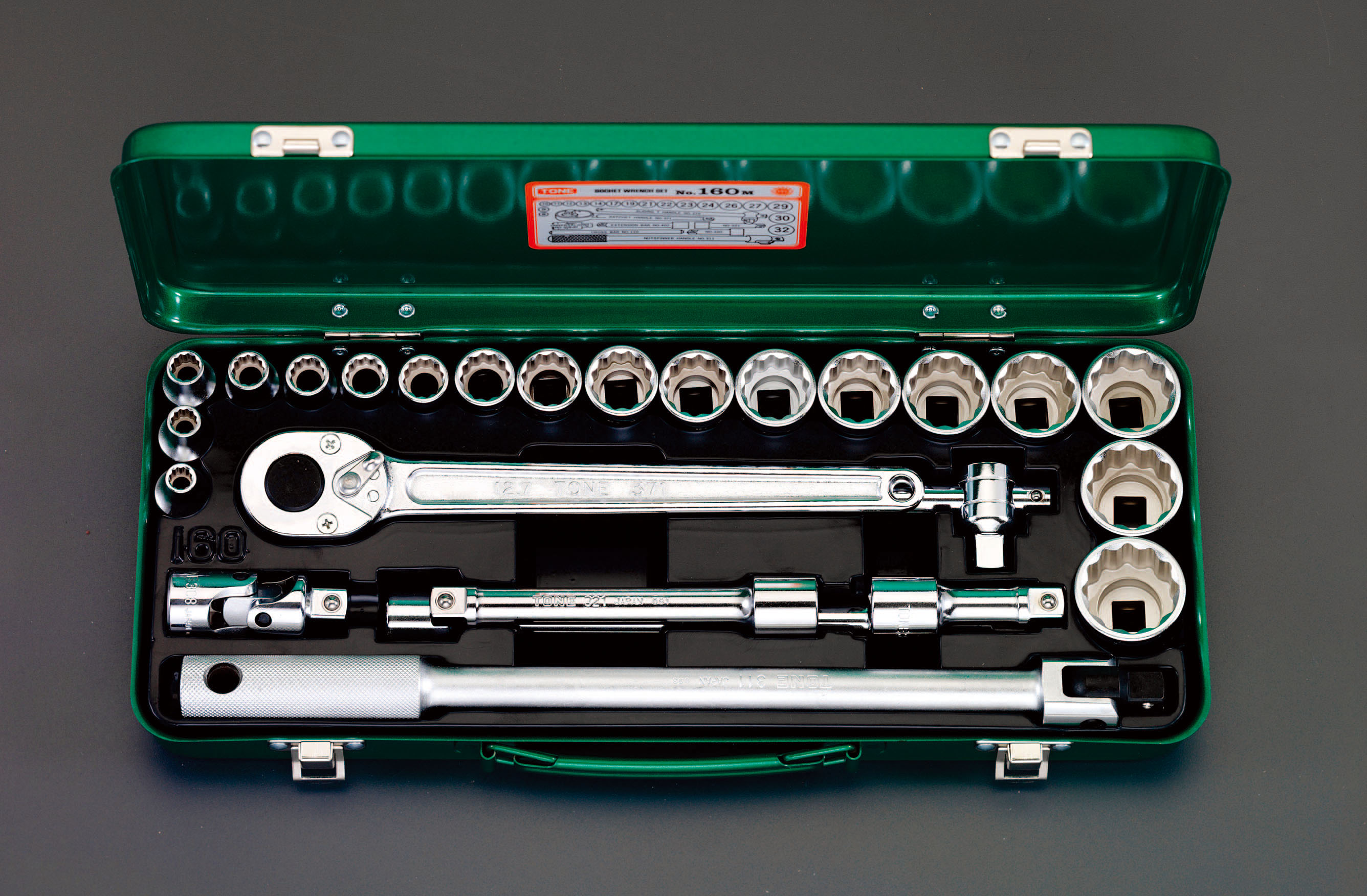 1/2"sq ソケットレンチセット