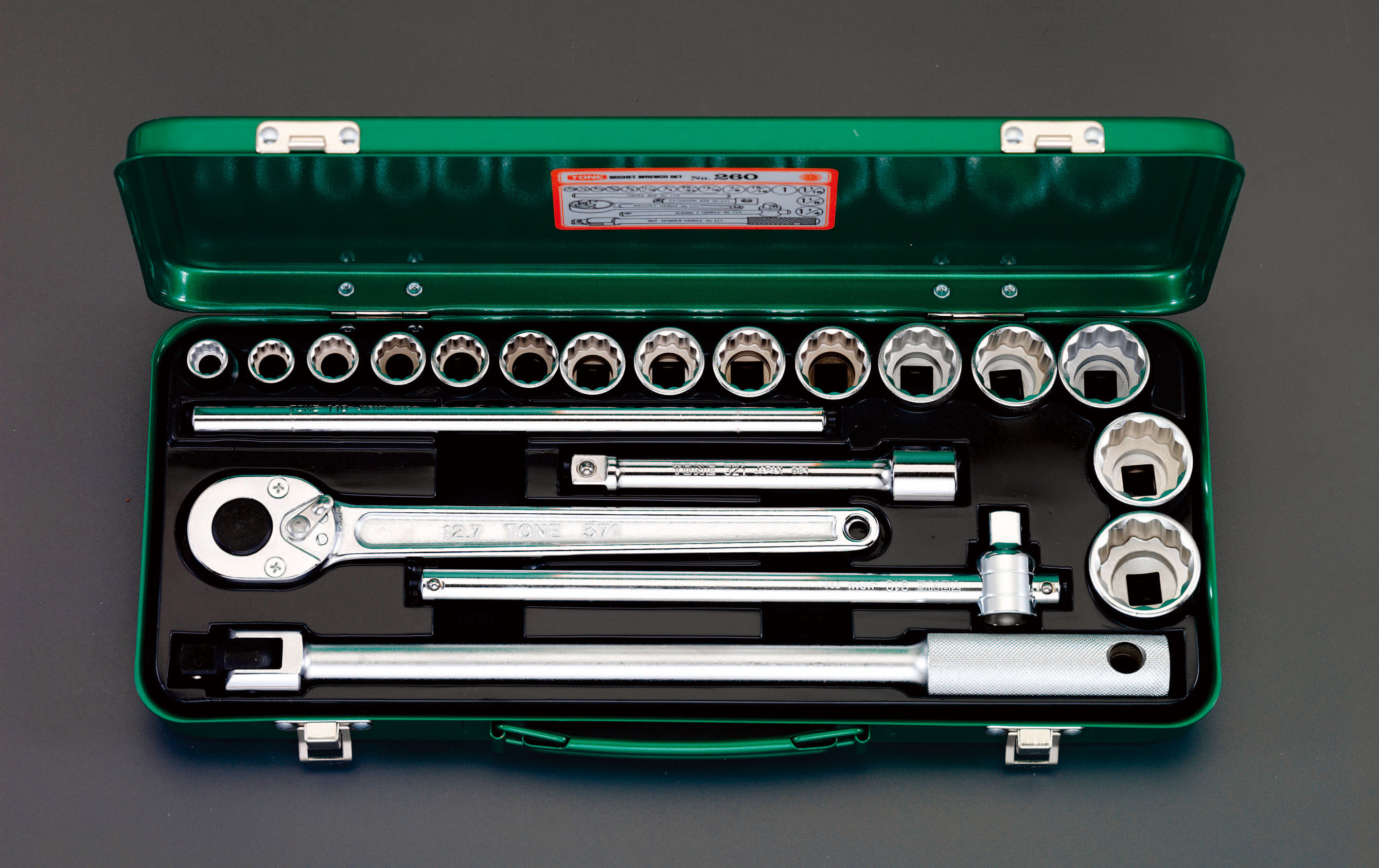 1/2"sq ソケットレンチセット