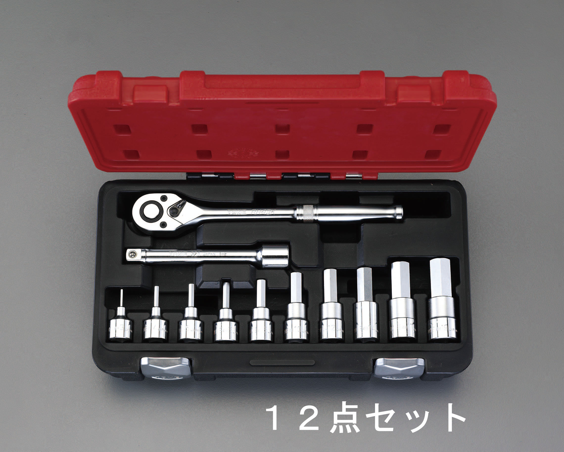 1/2"sq ヘックスビットソケットレンチセット