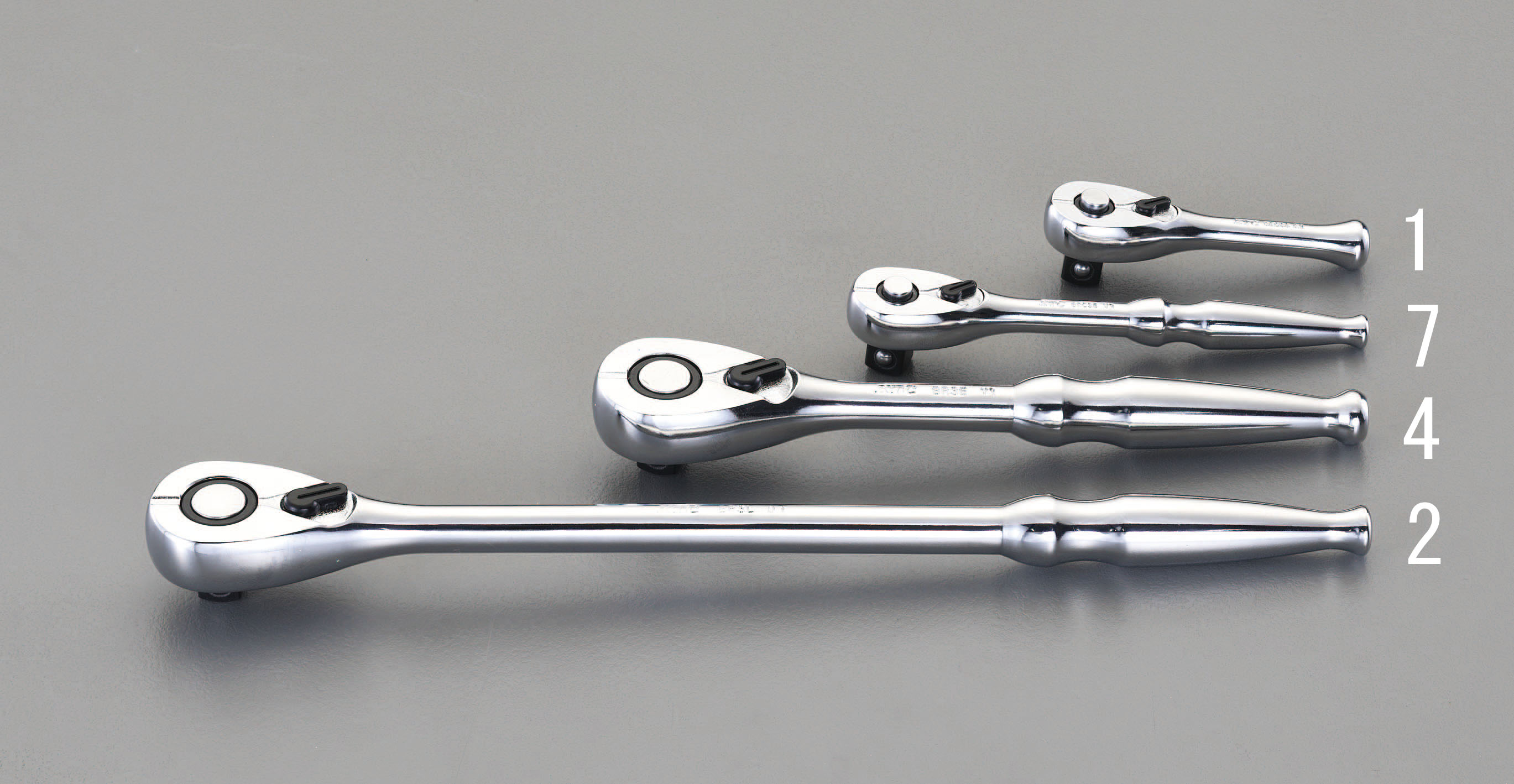 3/8"sq ショートラチェットハンドル