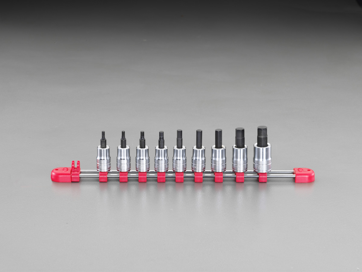 3/8"sq ショートHexビットソケットセット