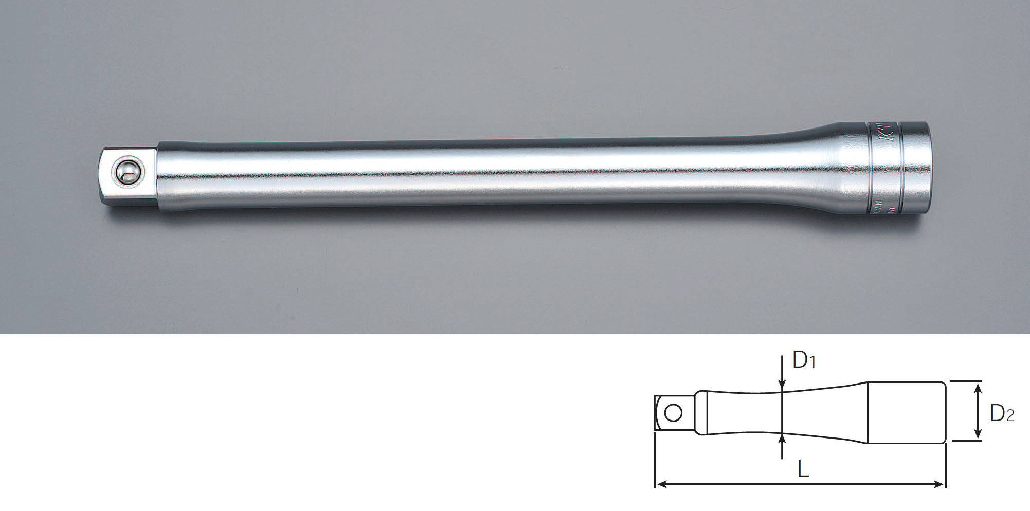 1/2"sqx100mm エクステンションバー