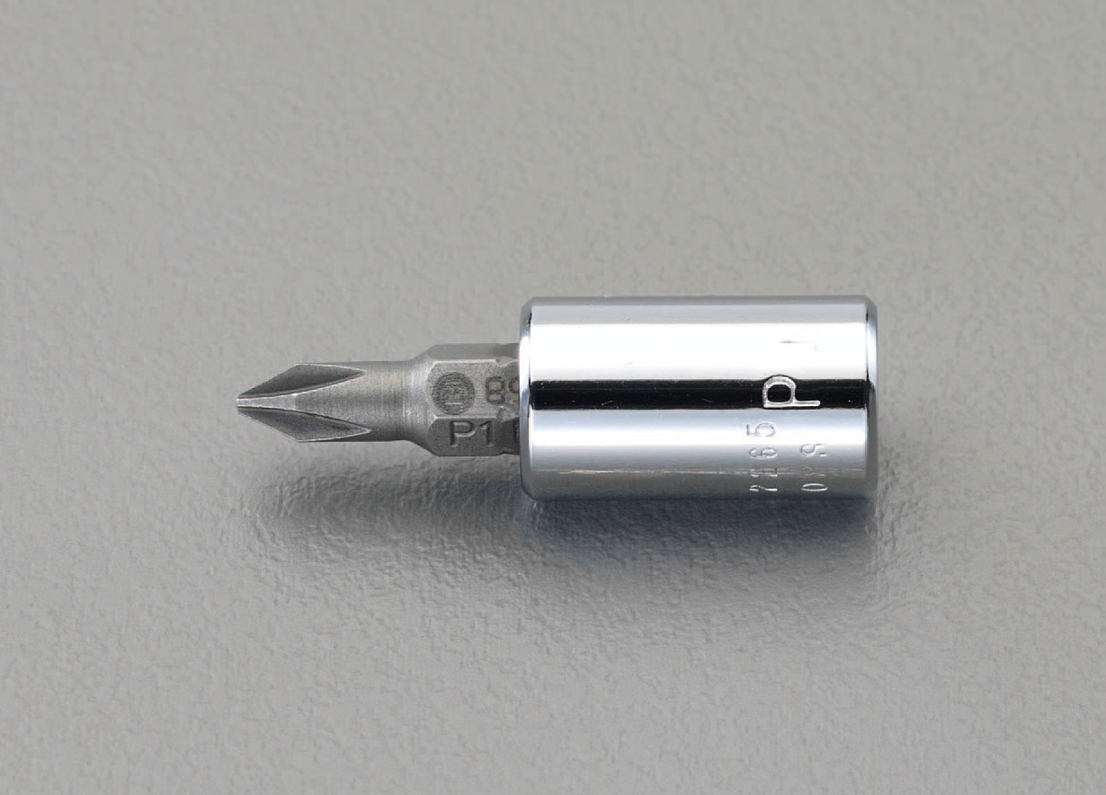 1/4"sq x #1 + ビットソケット