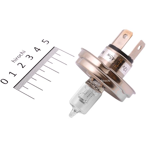 PH6E スタンダードハロゲンヘッドライトバルブ 1個入り ブリスターパック 12V45/45W クリア