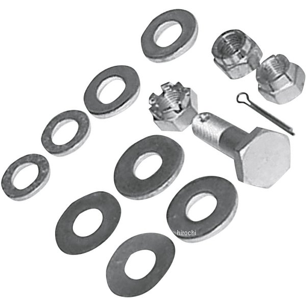 Machine アッパー エンジンマウント ボルトキット 52年-72年 EL、FL、FLH シルバー