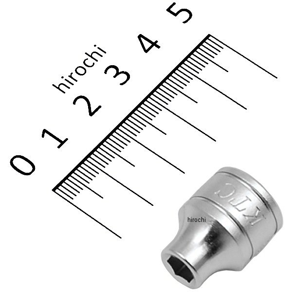 9.5sq ソケット (6角) 6mm
