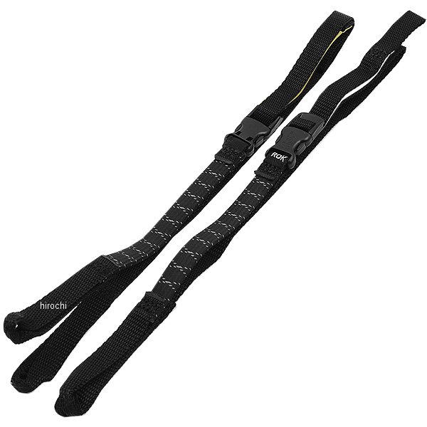 ロックストラップ ROKSTRAPS コミューターストレッチストラップアジャスタブル 300-720mm 黒