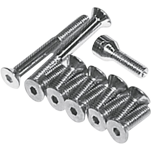 Machine トランスミッション トップ カバー スクリューキット 65年-79年 クローム