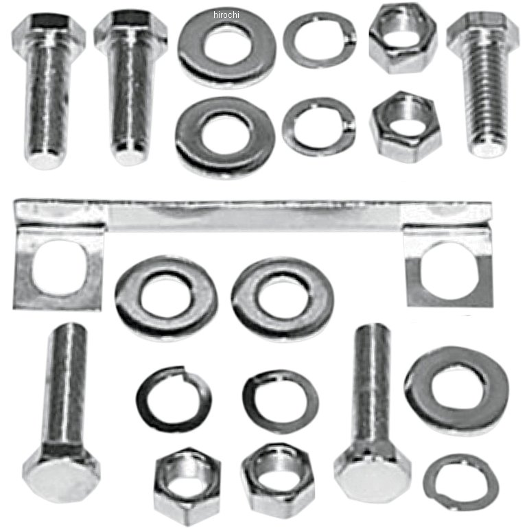 Machine トランスミッション マウントキット 65年-77年 BigTwin クローム