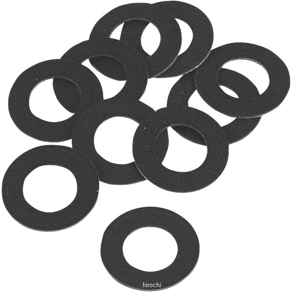 オイルポンププラグワッシャー 54年-80年 Big Twin 青PTFE (10個入り)