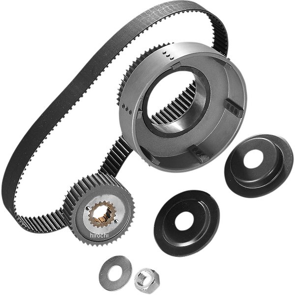 ベルトドライブ Belt Drives 8mm 1.5インチ ベルトドライブ 55年-64年 キックスタータ