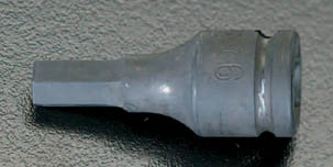 3/8"sq x 8mm INHEX インパクトビットソケット
