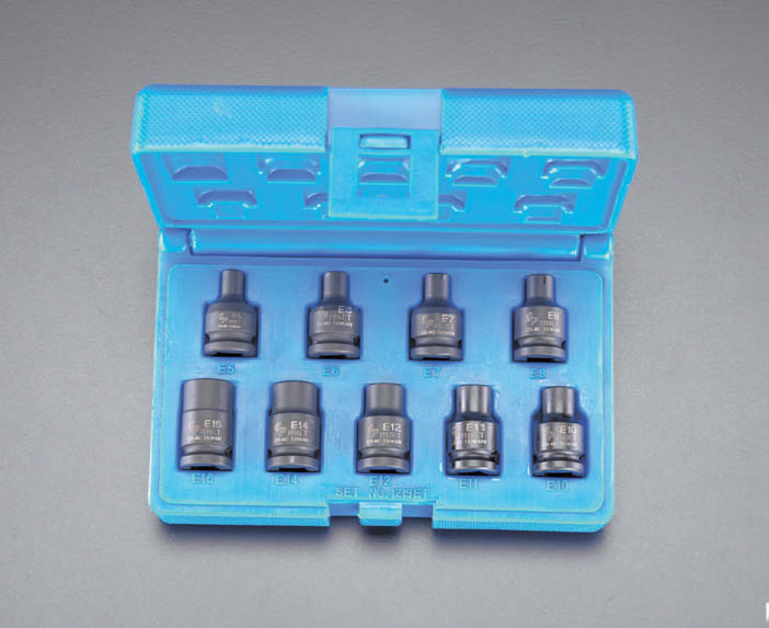 3/8"sq Torx インパクトソケットセット