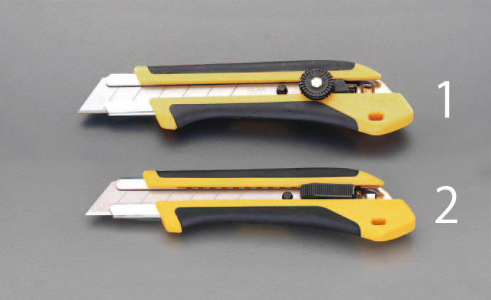 185mm カッターナイフ(ソフトグリップ)