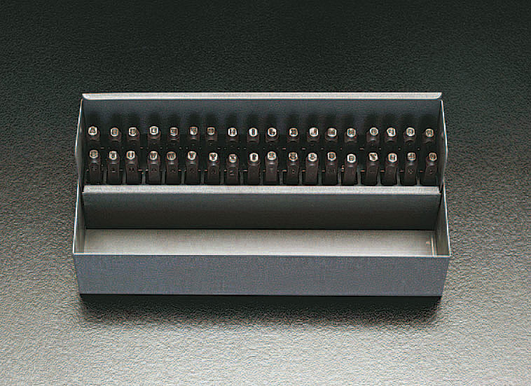 2.4mm 英字 数字 刻印セット