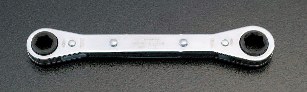 6x 7mm ラチェットメガネレンチ