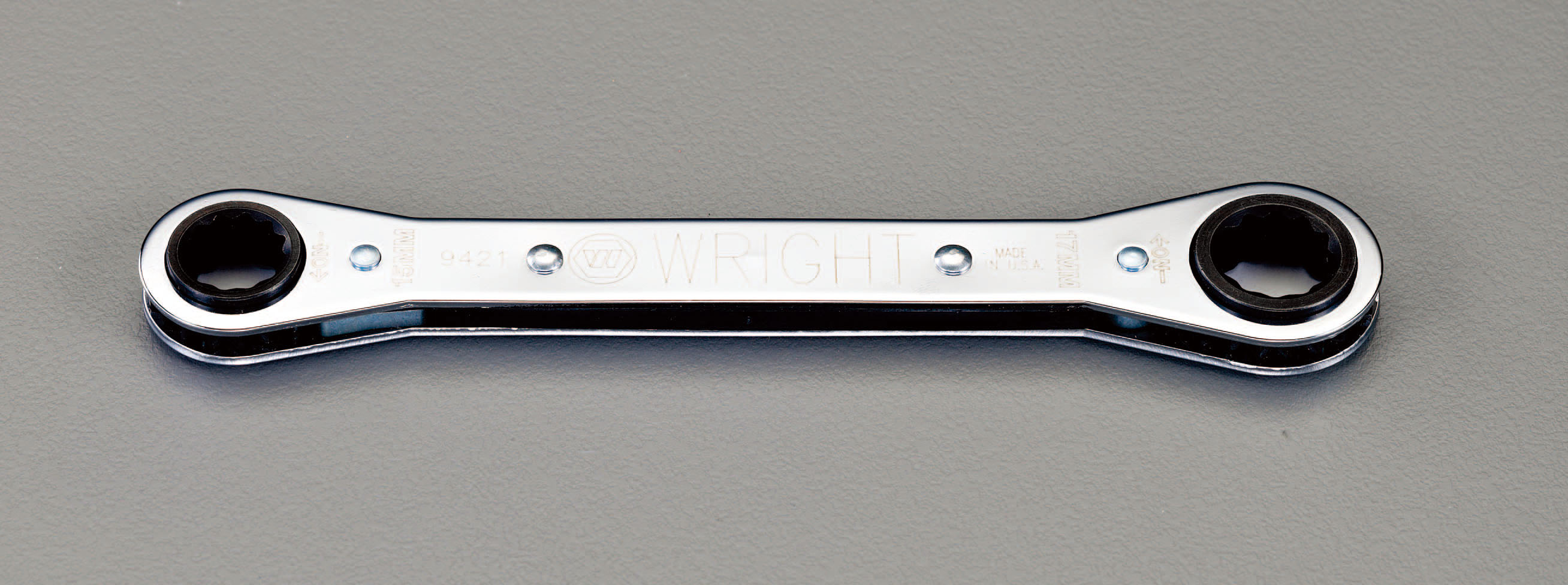 3/4" x 7/8" ラチェットメガネレンチ