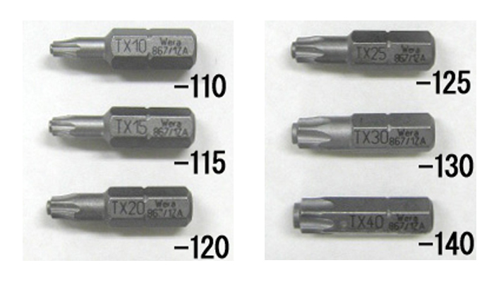 T20x25mm SPAX T-STAR ドライバービット